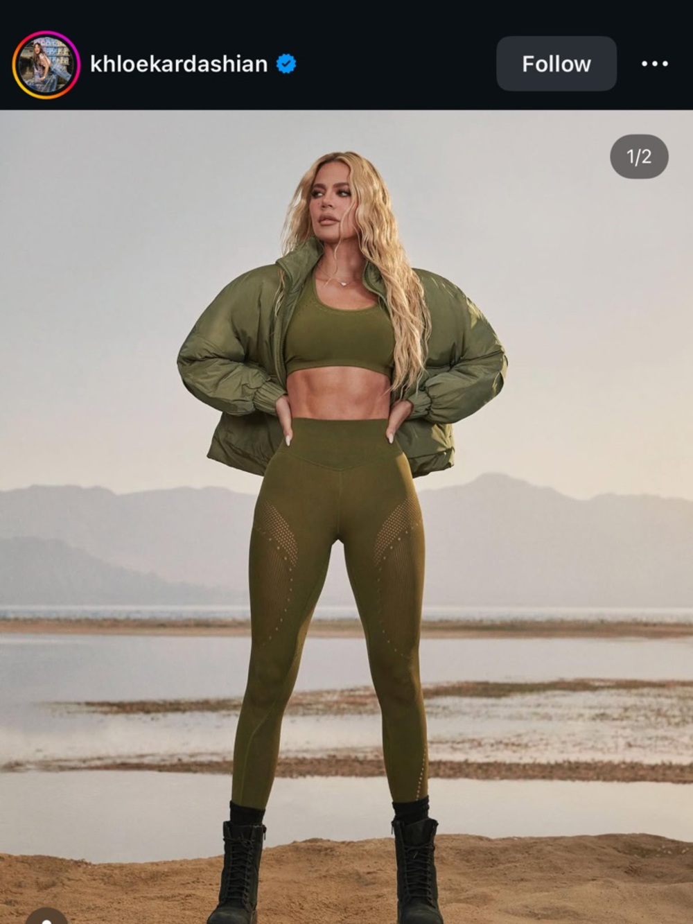 Olive High-Waist Seamless Leggings - Women Khloe kardashian collaboration